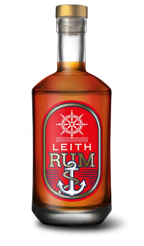 Leith Rum White Background