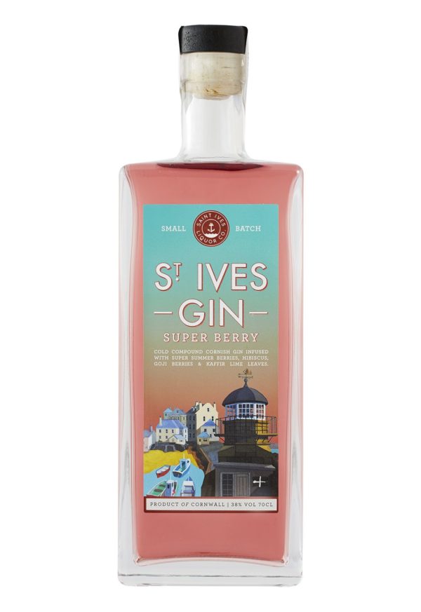 St Ives Gin Super Berry