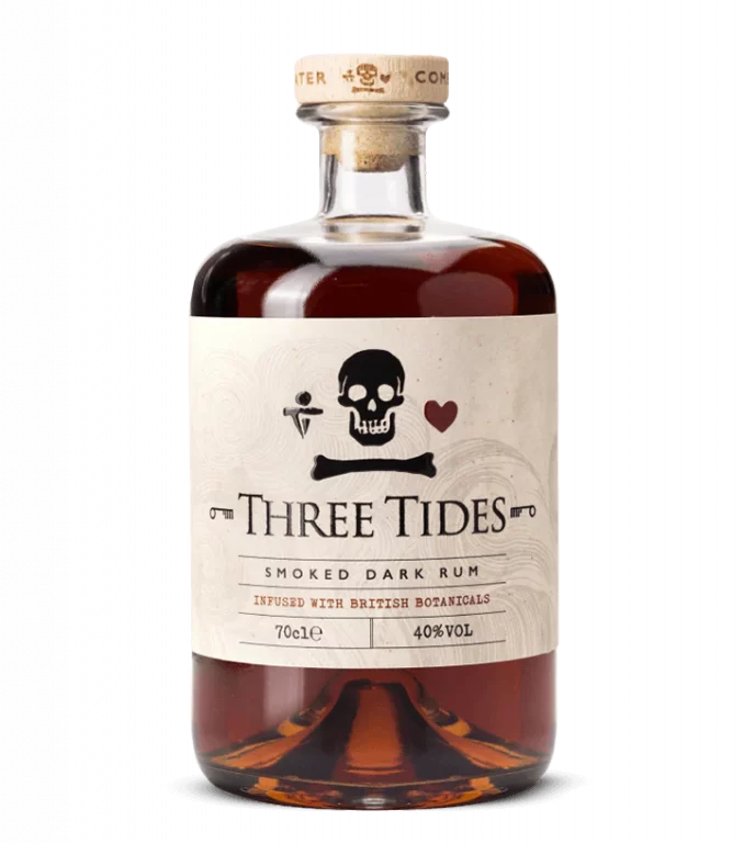 Three Tides Smoked Botanical Rum 720x