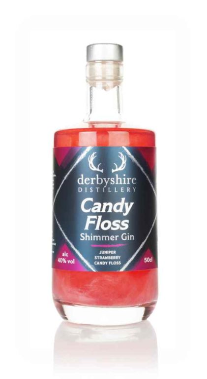 Derbyshire Distillery Strawberry Candy Floss Gin