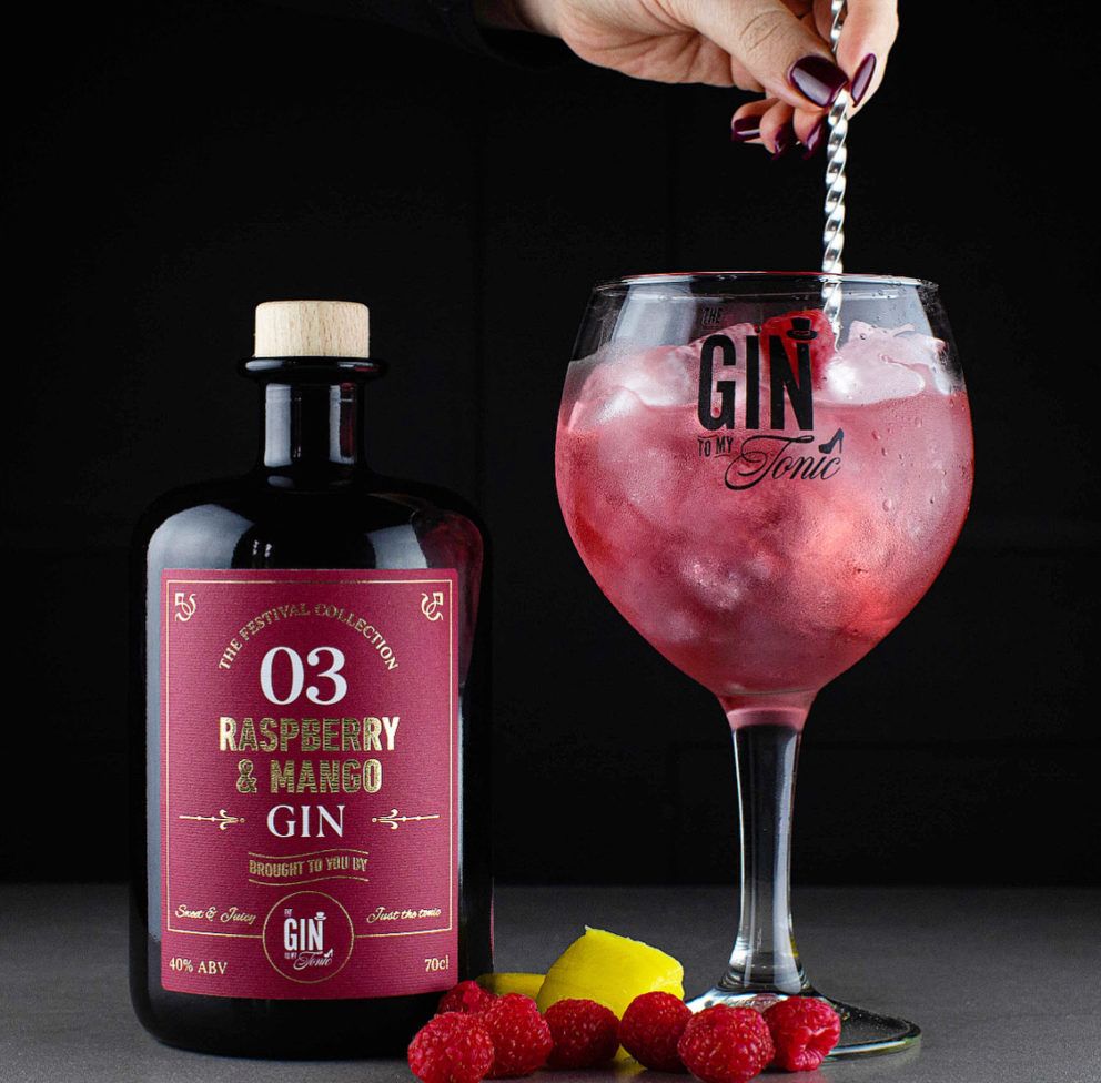 The Gin To My Tonic Raspberry & Mango Gin