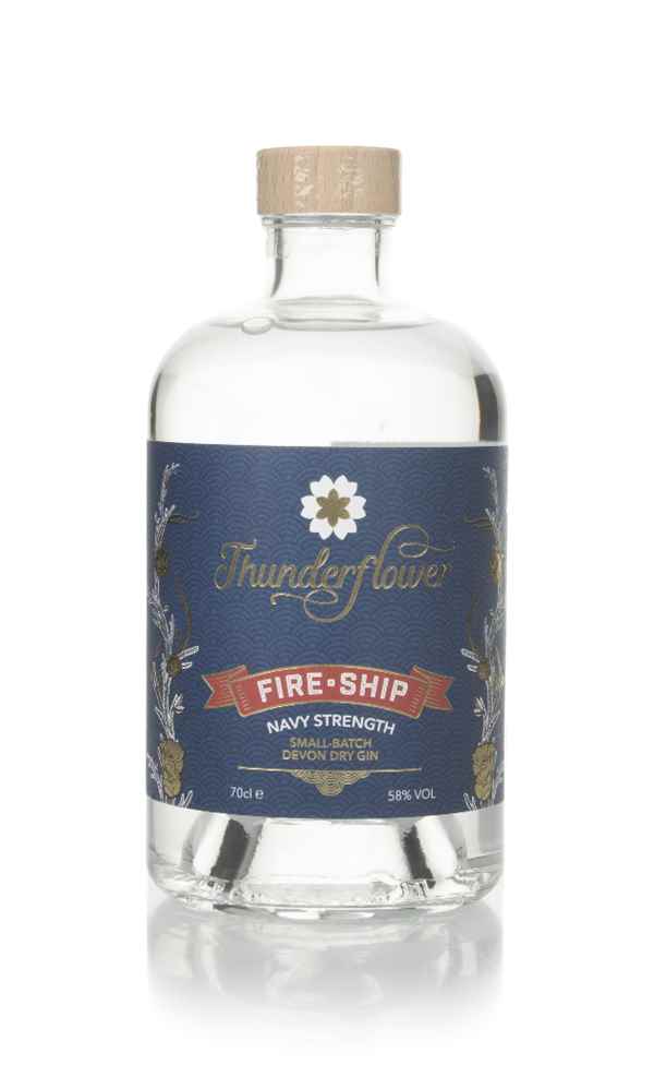 Thunderflower Fireship Navy Strength Gin