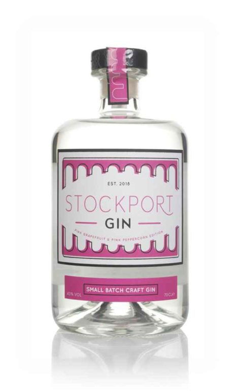 Stockport Gin Pink Grapefruit And Pink Peppercorn Edition Gin