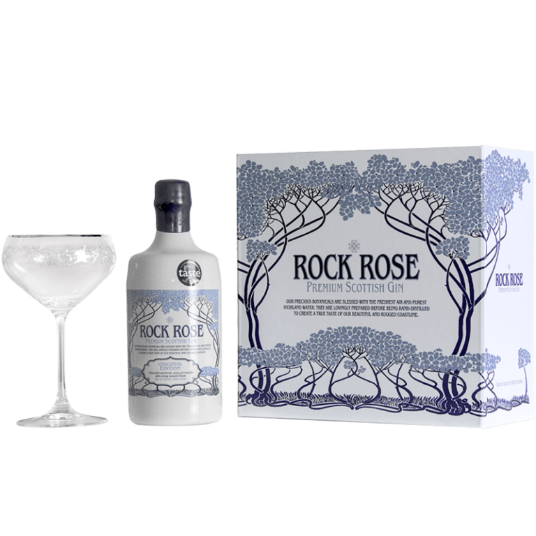 Rock Rose Gin Gift Set Contents