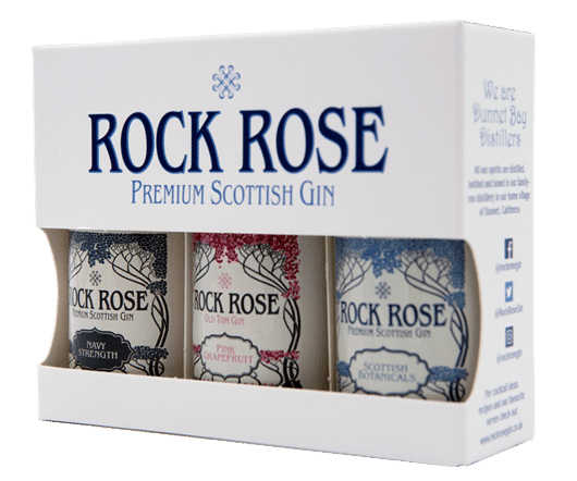 Rock Rose Gin Miniature Gift Set
