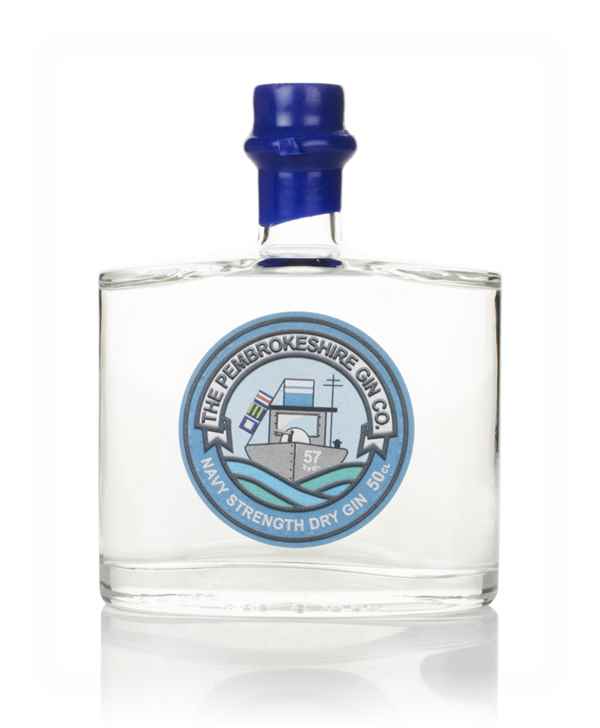 The Pembrokeshire Gin Co Navy Strength Gin