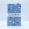 Gin In A Tin 50cl Tin Love Collection Blue Hearts