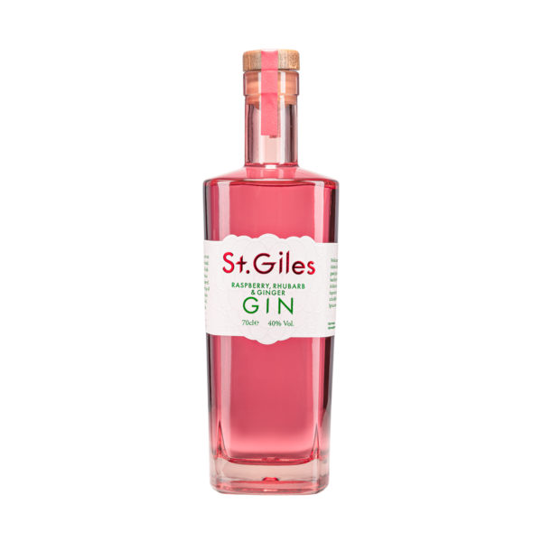 St. Giles Gin Raspberry, Rhubarb &ginger 70cl