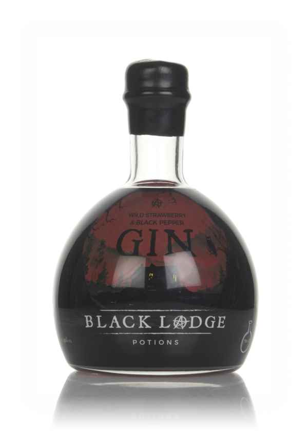 Black Lodge Wild Strawberry And Black Pepper Gin