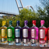 All 8 Gins In Front Of The Transporter Bridge