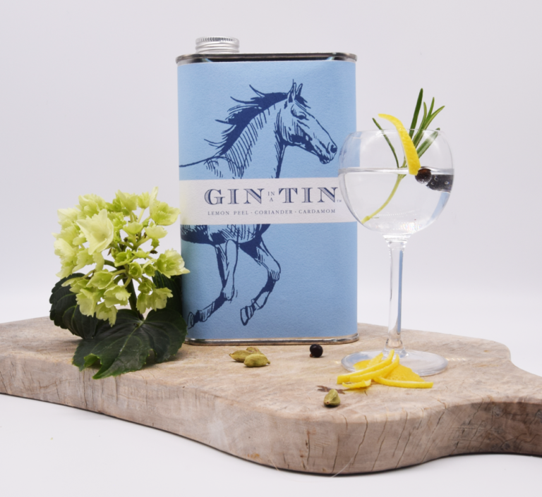 Gin In A Tin Horse Tin 2 980x899