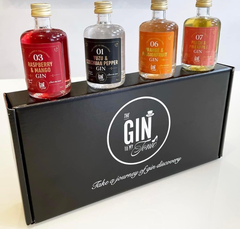 The Gin To My Tonic Miniature Gift Set