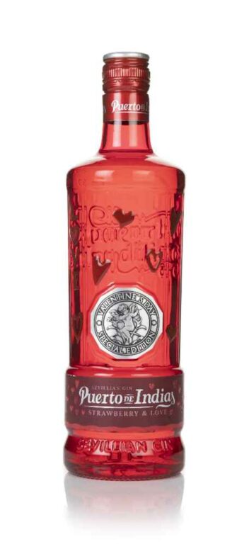 Puerto De Indias Strawberry Gin Valentines Day Special Edition Gin