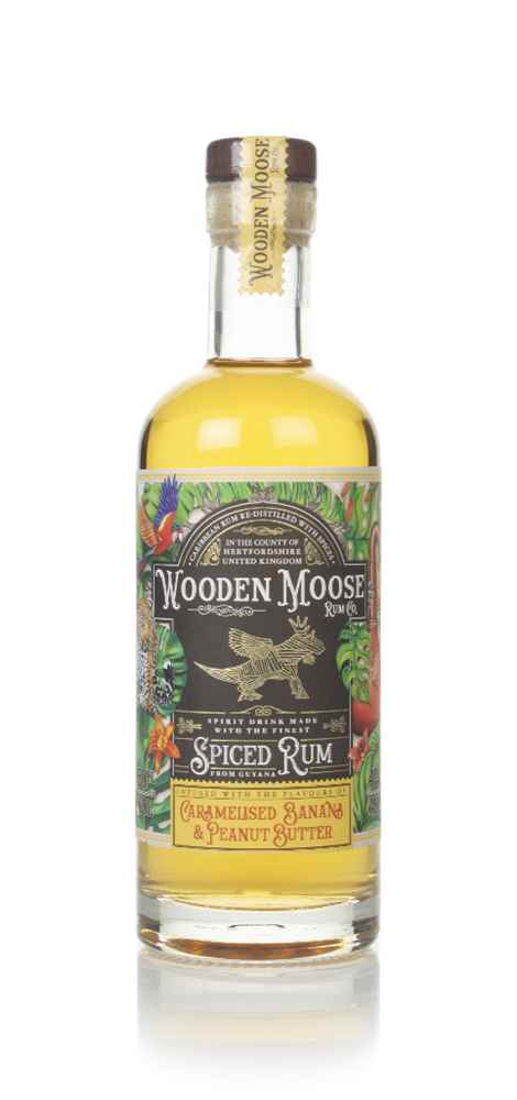 Wooden Moose Caramelised Banana Peanut Butter Spiced Rum