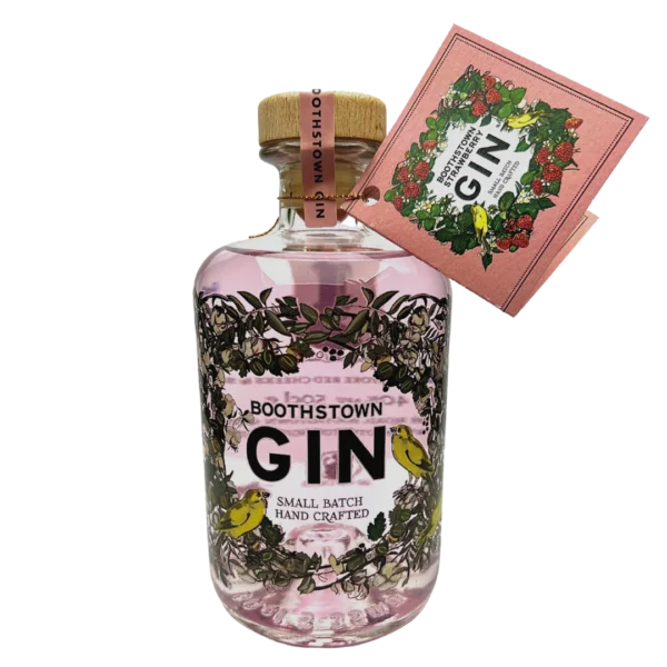 Boothstown Gin Strawberry Small Batch Distillery Worsley