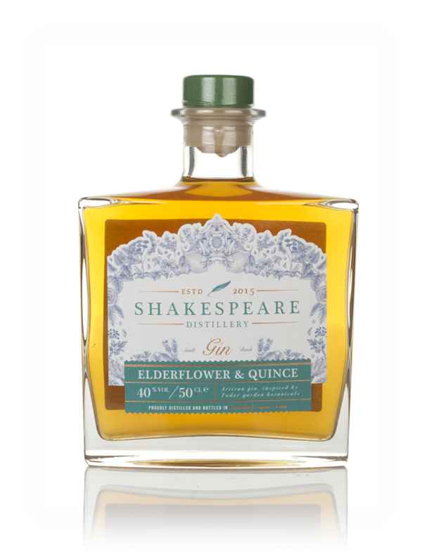 Shakespeare Elderflower And Quince Gin
