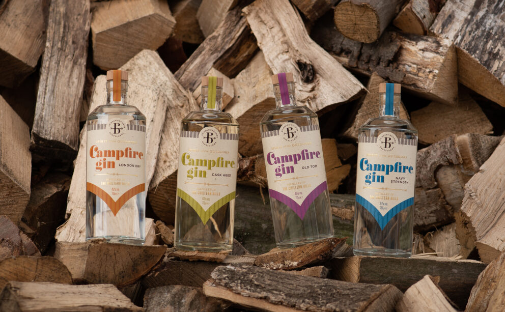 Campfire Gin 4 Up 70cl Hero Cropped 72dpi
