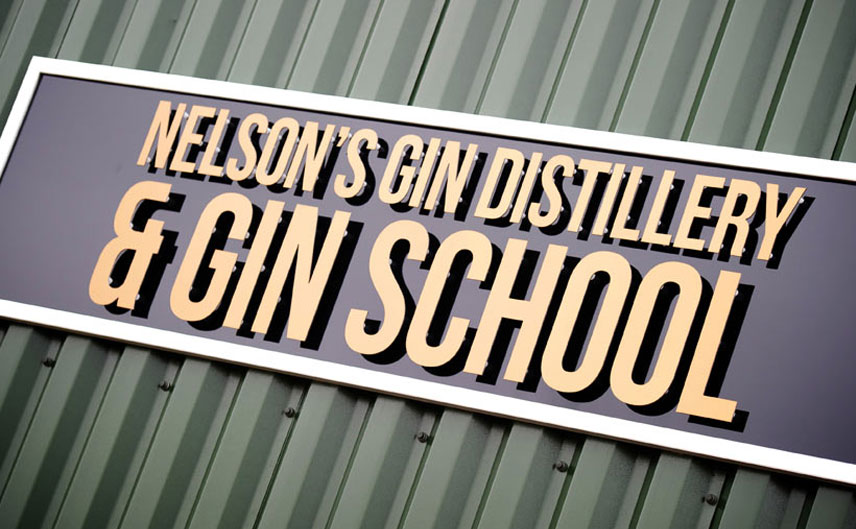 Nelsons Gin Branding