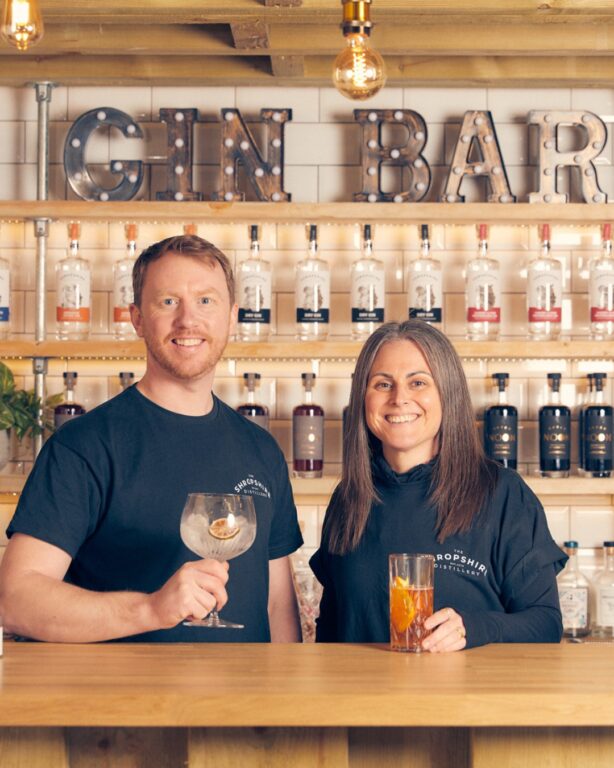 Gareth & Emma Gin Bar